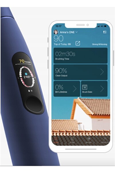 NO BRAND Periuță de dinți electrică Oclean X Pro Albastru Marin