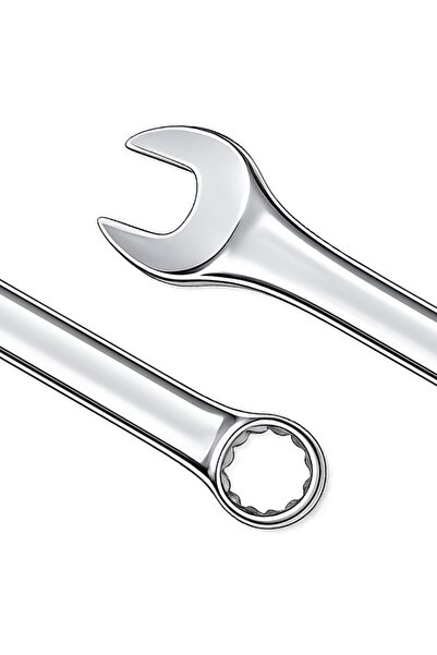 NO BRAND Set mare de chei combinate 17El CrV 6-32mm cu cap plat, în cutie
