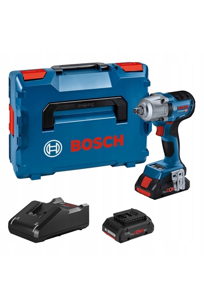NO BRAND Cheie de impact fără perii gds 18v-450 pc bosch 2x4.0ah l-boxx