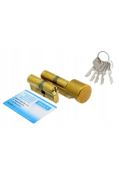 NO BRAND Set de inserții Wilka 1400 45/45+ 1405 45g/45 cu buton, alamă, 5 che...
