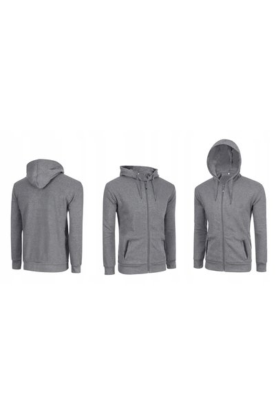 NO BRAND Hanorac sport călduros pentru bărbați, cu glugă și fermoar 9149 m Antra