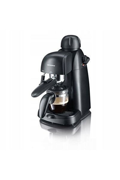NO BRAND Aparat de cafea 3.5 bari spumator de lapte negru 800W Severin KA5978