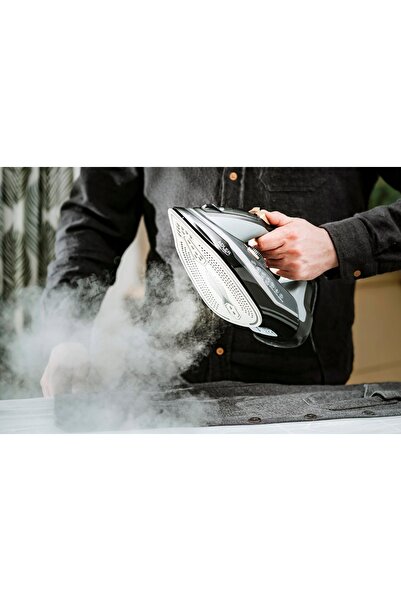 adler Fier de călcat cu aburi puternic 3000W, ceramic, cu jet de abur mare, v...