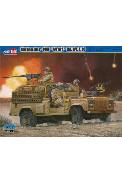 NO BRAND Hobby Boss 82446 Land Rover XD Wolf WMIK 1:35 model de asamblat