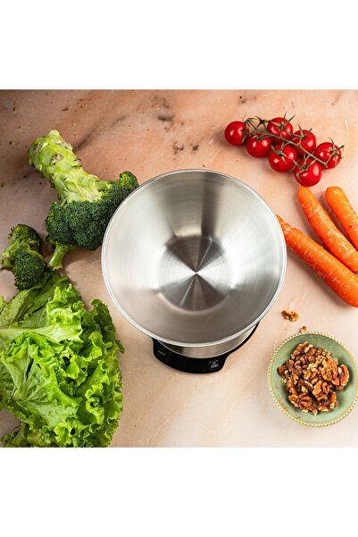 Klausberg Cântar de bucătărie Dietetic + Bol 1,8L Bluetooth cu aplicație pent...