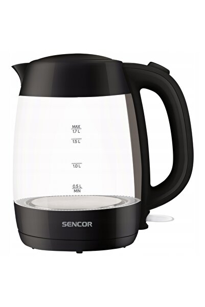 NO BRAND Fierbător electric fără fir din sticlă Sencor Swk 7301Bk 2200W 1,7L