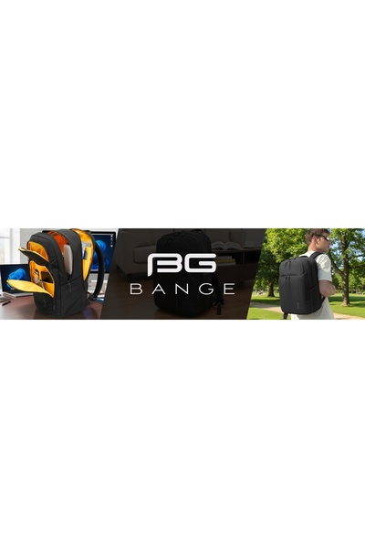 NO BRAND Rucsac Bange pentru laptop de până la 16.4 inch, 20-40 L, negru