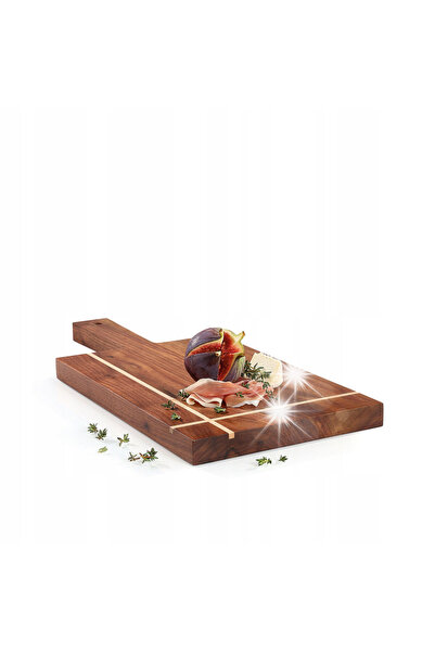 NO BRAND Placă de servire Zassenhaus din lemn de nuc 38 X 17.5 cm
