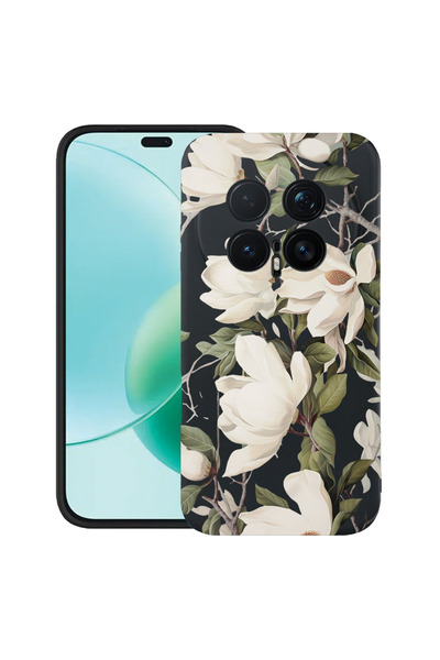bestcase ®   Θήκη TPU Υπέρλεπτη Husa για Honor Magic8 Pro, Ανθισμένο Σχέδιο Μ...