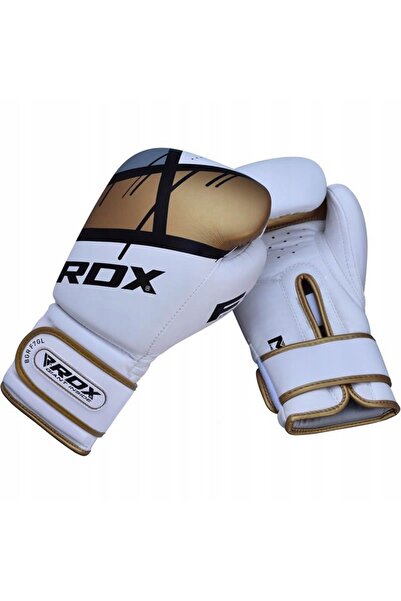 NO BRAND RDX MĂNUȘI DE BOX BGR F7 ALB/AURII 16 OZ