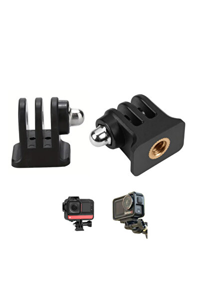 Knmaster Aksiyon Kamerası Tripod Bağlantı Adaptörü – 1/4" Vida Dişi – GoPro, ...