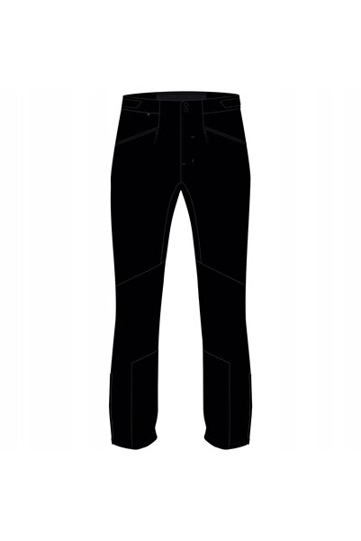NO BRAND Pantaloni de trekking pentru bărbați Viking Expander călduroși negri XL