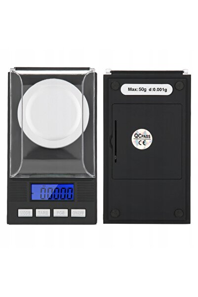 NO BRAND Cântar electronic de bijutier cu precizie exactă 0,001g / 50G LCD