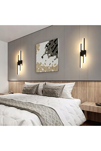 NO BRAND Aplică LED de perete de 40cm, 12W, Alb Cald 3000K - Ideală pentru do...
