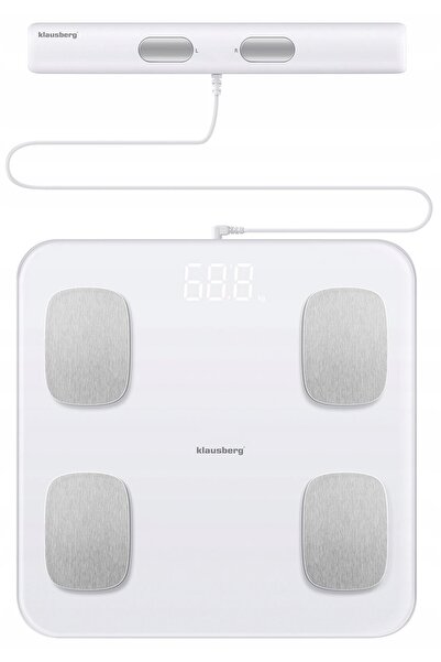 Klausberg Cântar de baie inteligent analitic iOS Android Kb-7853
