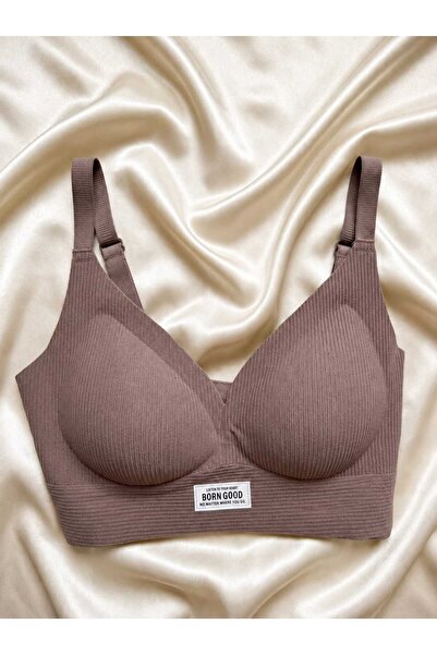 Ceriya Lingerie Fitilli Dikişsiz Bralet Sütyen
