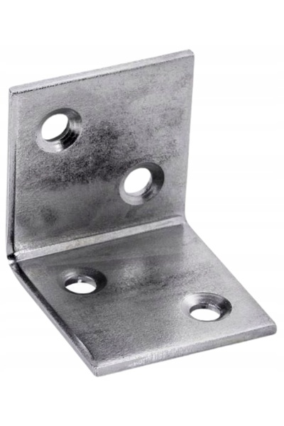 NO BRAND Ciesielski Conector unghiular de montaj 30X30X30 Galvanizat 100 bucăți