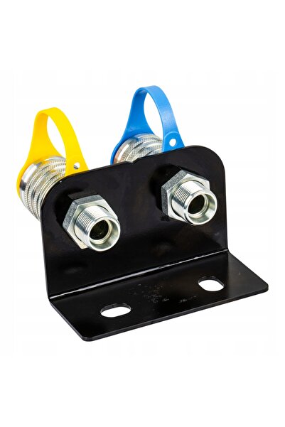 NO BRAND Racord hidraulic EURO cu cuplare rapidă M22x1,5mm x2 + placă de mont...