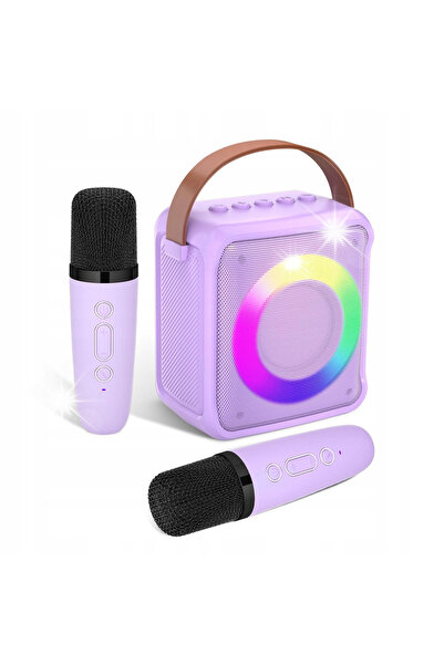 NO BRAND Karaoke pentru copii Ankuka 2 Microfoane wireless Boxă Bluetooth
