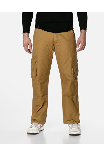 NO BRAND Pantaloni bărbați cu 6 buzunare, tip cargo, militari, de drumeție, H...