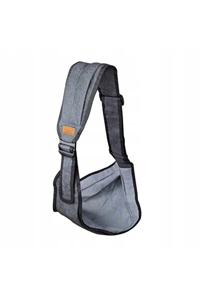 NO BRAND Marsupiu clasic negru reglabil pentru copii de până la 15 kg