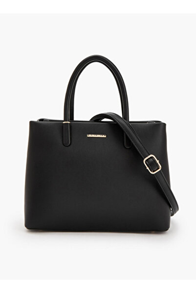 Flora Bella by Shoexpress Solid Tote Bag with Detachable Strap