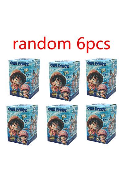 Choice Bandai random 6pcs 8 Pirate Ship Straw Hat Road Plum Blossom Good News...