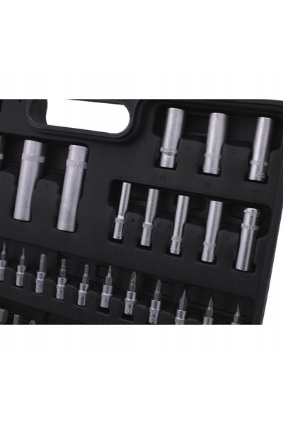 NO BRAND Set de chei tubulare cu 94 de piese, biți și adaptor Torx