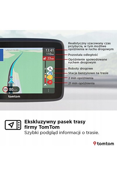 NO BRAND Navigație auto GPS 6 " Hărți Europa Wi-Fi Trafic Suport