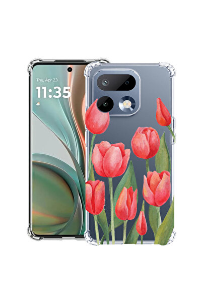 bestcase ®   Husă Antișoc pentru Realme 16 Pro 5G, Lalele Roșii, 3143991 AS 633