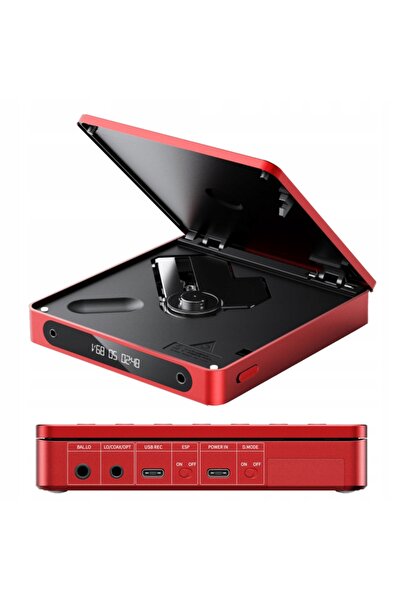 NO BRAND Fiio Dm13 Bt Player CD Portabil cu Înregistrare USB și Bluetooth Roșu