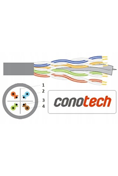 NO BRAND Cablu de computer cu fir răsucit UTP, cu fir de cupru, CAT 6E