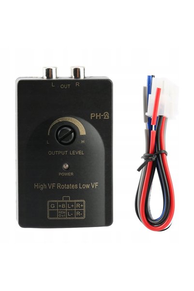 NO BRAND Convertor de nivel de semnal audio RCA joasă/înaltă 1A