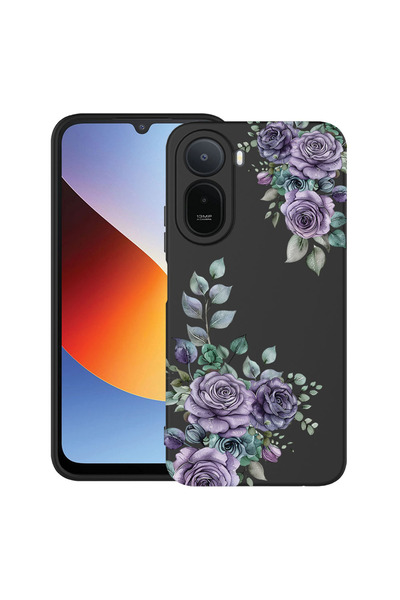 bestcase ®   Husă TPU Ultra Subțire pentru Xiaomi Redmi A7 Pro, Florală - Tra...