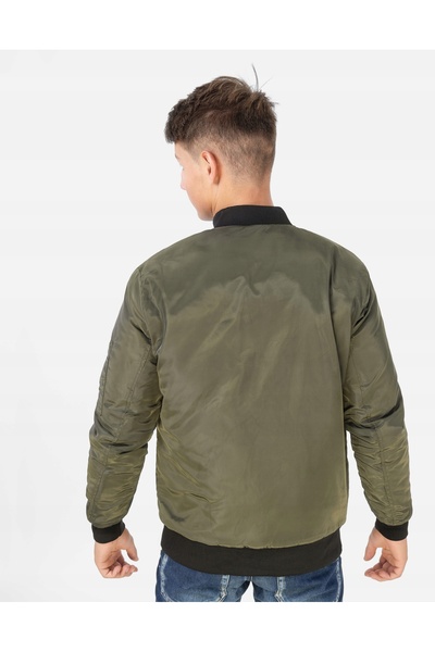 NO BRAND Geacă bomber bărbătească căptușită Ak95 R XL Verde măsliniu