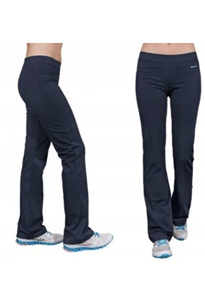 NO BRAND Pantaloni sport pentru femei Trening Bumbac Rennox 102 S/32 Bleumarin