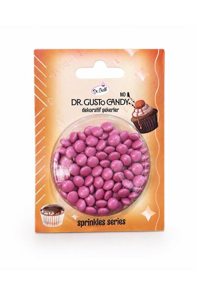 Dr. Gusto Pembe Bonbon Draje Pasta Süsleme Şekeri
