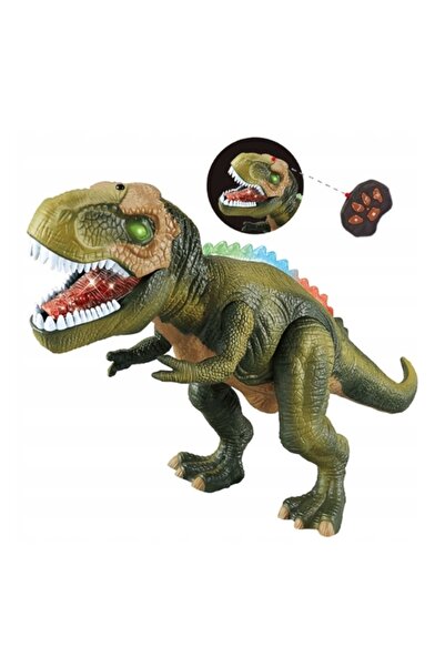 NO BRAND Dinozaur T-Rex interactiv, uriaș, telecomandat, care merge, Rychy XXL