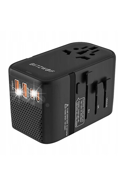 BlitzWolf Blitzwoif Bw-Ta3 Adaptor de călătorie Convertor de tensiune Marea B...