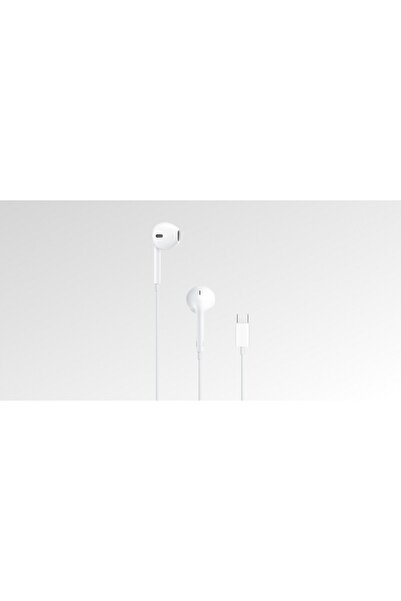 NO BRAND Căști cu fir Apple Earpods (USB-C) albe pentru iPhone, iPad