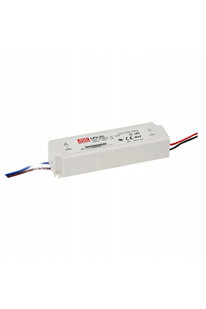 NO BRAND Mean Well LPV-35-5 36W 5V 5A Sursă de alimentare LED IP67