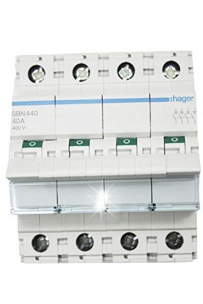 Hager Pharma Deconector modular Hager 4P 63A Sbn463