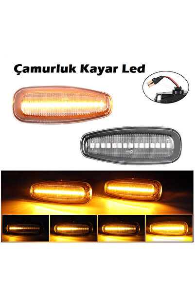 SEWICK Hyundai - Kia (İ30,RİO,CEED) ÇAMURKLUK KAYAR LED (2ADET)