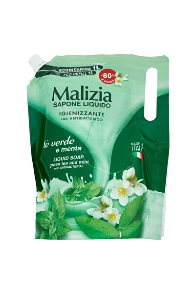 Malizia Liquid Soap, Malizia, Reserve 1 L Green Tea