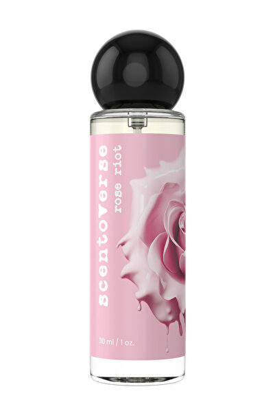 scentoverse Parfumuri dama Rose Riot, Parfum trandafiri femei 30ml, Apa parfu...
