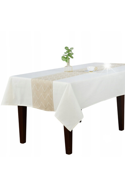 NO BRAND Față de masă decorativă 140X260 Boho 093 Model spic