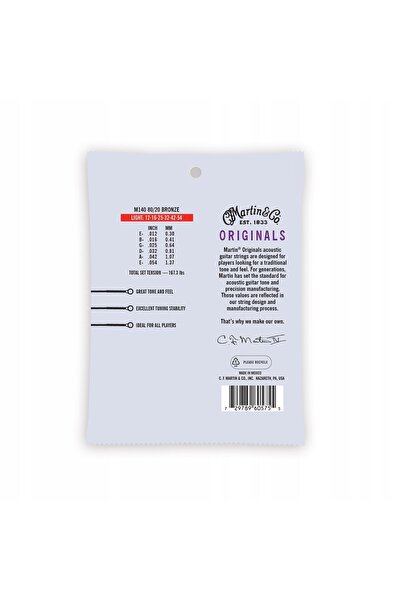 NO BRAND Corzi MARTIN Originals Bronze M140 (12-54) pachet de 3
