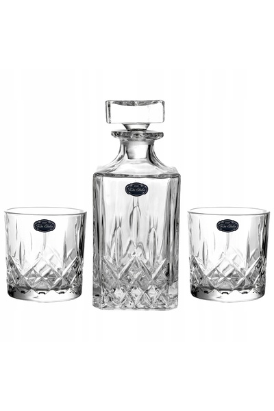 NO BRAND Set de whisky: Carafa și 2 pahare, cadou pentru frate la ziua de naș...