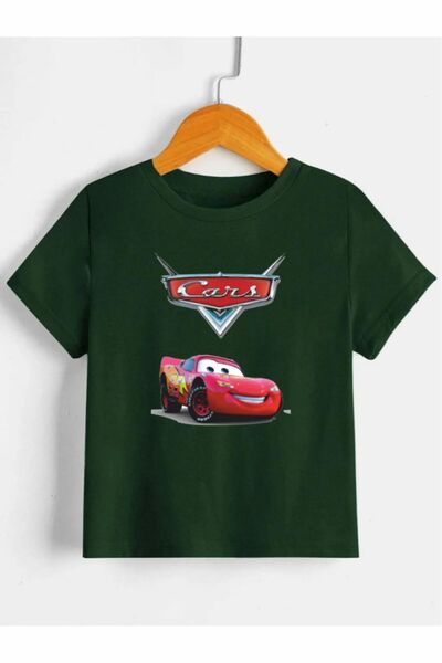 H&GHAMLEGİYİM Παιδικό μπλουζάκι Unisex Red Car Printed