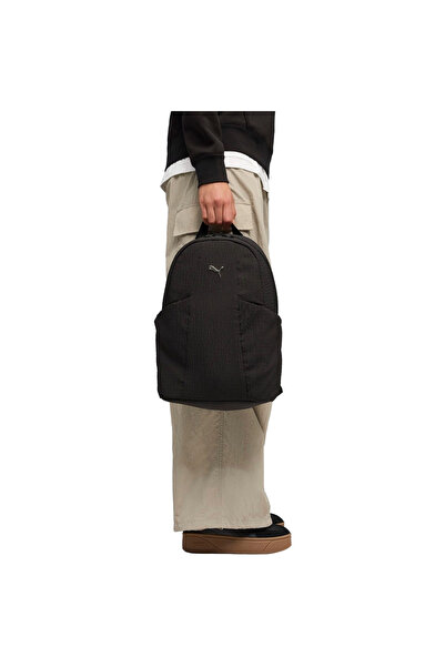 Puma Backpack Up Small Backpack Sandstone 12L, Black, Unisex